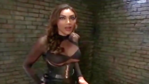 Busty shemale 18+ shows you how to fuck a guy with a dick