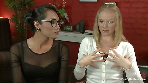 Stop Lying and Just Pull Your Panties to the Side for Her Cock