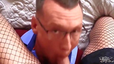 Hot shemale gets her pussy penetrated by her stepbrother