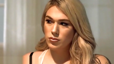 TransSensual Aspen Brooks Fucks Officer Chad to Get Off!