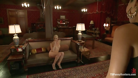 Paying Back a Debt with Her Pussy Lorelei Lee and Annalise Rose