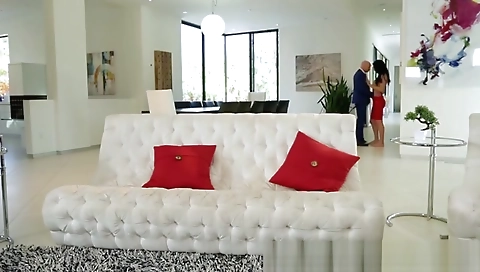 Trans guy Buck Angel gets drilled by shemale Chanel Santini