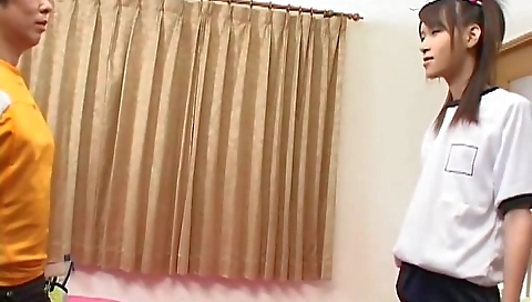 Japanese shemale with a big ass fucks a guy in a hot jav
